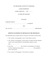 WITTEN STATEMENT OF DEFENCE.docx